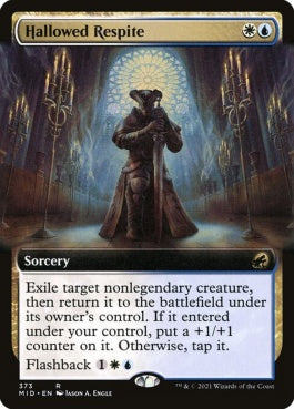 naokuroshop MTG [MID][373][多][R][EN][神聖なる休止/Hallowed Respite]（foil） NM