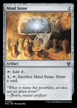 naokuroshop MTG [MKC][0232][茶][U][EN][精神石/Mind Stone] NM