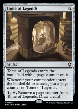 naokuroshop MTG [MKC][0246][茶][R][EN][伝説たちの秘本/Tome of Legends] NM