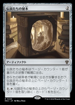 naokuroshop MTG [MKC][0246][茶][R][JP][伝説たちの秘本/Tome of Legends] NM