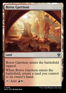 naokuroshop MTG [MKC][0251][土地][U][EN][ボロスの駐屯地/Boros Garrison] NM