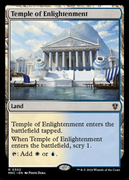 naokuroshop MTG [MKC][0302][土地][R][EN][啓蒙の神殿/Temple of Enlightenment] NM