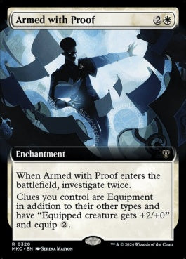 naokuroshop MTG [MKC][0320][白][R][EN][証拠固め/Armed with Proof] NM