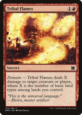 naokuroshop MTG [MM2][132][赤][C][EN][部族の炎/Tribal Flames] NM