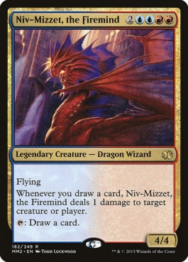 naokuroshop MTG [MM2][182][多][R][EN][火想者ニヴ＝ミゼット/Niv-Mizzet, the Firemind] NM