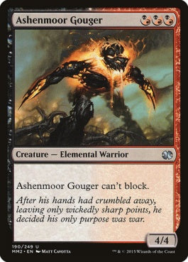 naokuroshop MTG [MM2][190][多][U][EN][アッシェンムーアの抉り出し/Ashenmoor Gouger] NM