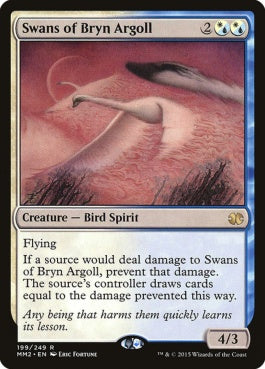 naokuroshop MTG [MM2][199][多][R][EN][ブリン・アーゴルの白鳥/Swans of Bryn Argoll] NM