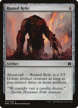 naokuroshop MTG [MM2][227][茶][C][EN][錆びた秘宝/Rusted Relic] NM