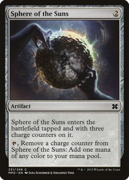 naokuroshop MTG [MM2][231][茶][C][EN][太陽の宝球/Sphere of the Suns] NM