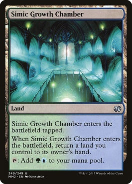 naokuroshop MTG [MM2][249][土地][U][EN][シミックの成長室/Simic Growth Chamber] NM