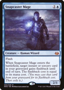 naokuroshop MTG [MM3][050][青][M][EN][瞬唱の魔道士/Snapcaster Mage] NM