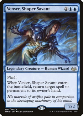 naokuroshop MTG [MM3][055][青][R][EN][造物の学者、ヴェンセール/Venser, Shaper Savant] NM