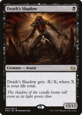 naokuroshop MTG [MM3][064][黒][R][EN][死の影/Death's Shadow] NM