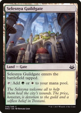 naokuroshop MTG [MM3][246][土地][C][EN][セレズニアのギルド門/Selesnya Guildgate] NM