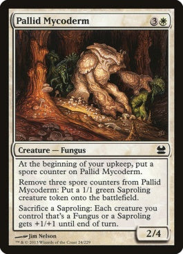 naokuroshop MTG [MMA][024][白][C][EN][淡色のマイコダーム/Pallid Mycoderm] NM