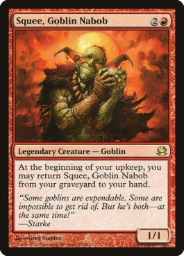 naokuroshop MTG [MMA][130][赤][R][EN][ゴブリンの太守スクイー/Squee, Goblin Nabob] NM