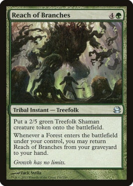 naokuroshop MTG [MMA][158][緑][U][EN][枝の手の内/Reach of Branches] NM