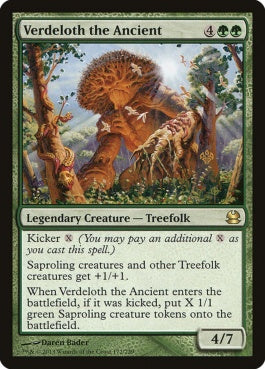 naokuroshop MTG [MMA][172][緑][R][EN][古木のヴァーデロス/Verdeloth the Ancient] NM