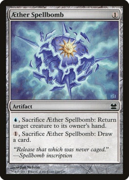 naokuroshop MTG [MMA][196][茶][C][EN][上天の呪文爆弾/Aether Spellbomb] NM