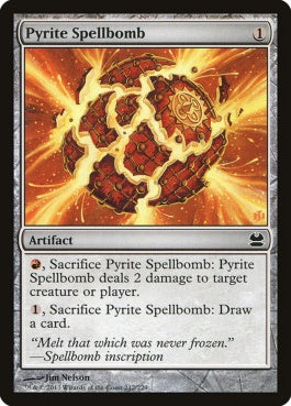 naokuroshop MTG [MMA][212][茶][C][EN][黄鉄の呪文爆弾/Pyrite Spellbomb] NM