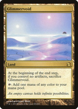 naokuroshop MTG [MMA][223][土地][R][EN][空僻地/Glimmervoid] NM