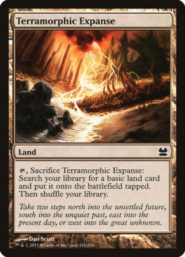 naokuroshop MTG [MMA][224][土地][C][EN][広漠なる変幻地/Terramorphic Expanse] NM