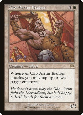 naokuroshop MTG [MMQ][009][白][R][EN][チョー＝アリムの暴れ者/Cho-Arrim Bruiser] NM