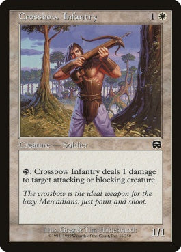 naokuroshop MTG [MMQ][016][白][C][EN][弩弓歩兵/Crossbow Infantry] NM