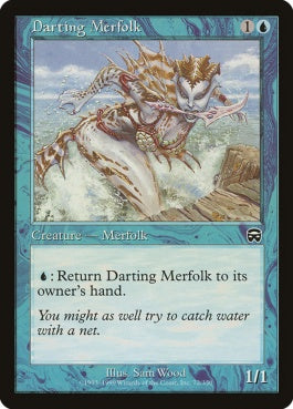 naokuroshop MTG [MMQ][072][青][C][EN][矢のごときマーフォーク/Darting Merfolk] NM