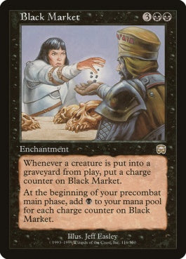 naokuroshop MTG [MMQ][116][黒][R][EN][闇市場/Black Market] NM