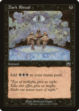 naokuroshop MTG [MMQ][129][黒][C][EN][暗黒の儀式/Dark Ritual] NM