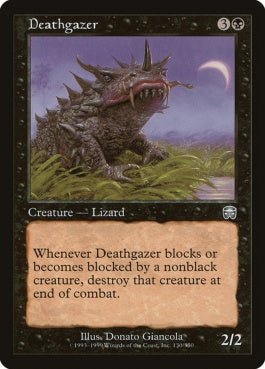 naokuroshop MTG [MMQ][130][黒][U][EN][凶眼のトカゲ/Deathgazer] NM