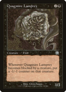 naokuroshop MTG [MMQ][154][黒][U][JP][泥沼のヤツメウナギ/Quagmire Lamprey] NM