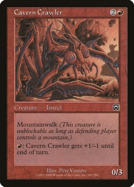 naokuroshop MTG [MMQ][181][赤][C][JP][洞窟を這うもの/Cavern Crawler] NM