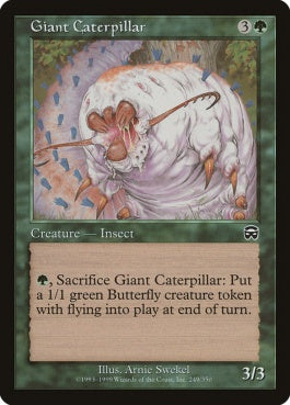 naokuroshop MTG [MMQ][249][緑][C][EN][大イモムシ/Giant Caterpillar] NM