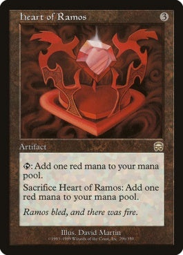 naokuroshop MTG [MMQ][296][茶][R][JP][レイモスの心臓/Heart of Ramos] NM