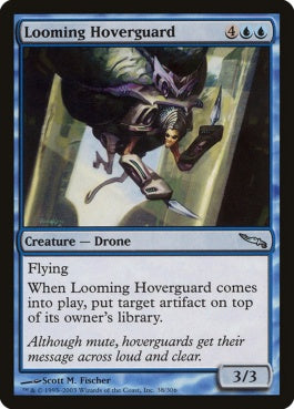 naokuroshop MTG [MRD][038][青][U][EN][立ちはだかる空護り/Looming Hoverguard] NM