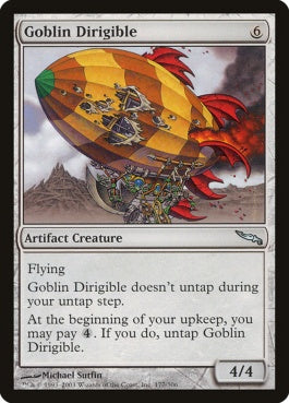 naokuroshop MTG [MRD][177][茶][U][JP][ゴブリンの飛行艇/Goblin Dirigible] NM