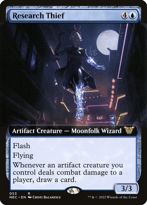 naokuroshop MTG [NEC][0053][青][R][[EN][研究泥棒/Research Thief] NM