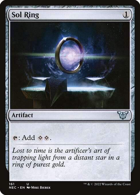 naokuroshop MTG [NEC][0161][茶][U][[EN][太陽の指輪/Sol Ring] NM