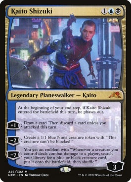 naokuroshop MTG [NEO][226][多][M][EN][漆月魁渡/Kaito Shizuki]（foil） NM