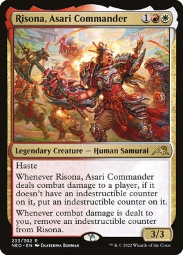 naokuroshop MTG [NEO][233][多][R][EN][浅利の司令官、理想那/Risona, Asari Commander]（foil） NM