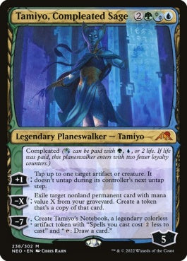 naokuroshop MTG [NEO][238][多][M][EN][完成化した賢者、タミヨウ/Tamiyo, Compleated Sage]（foil） NM