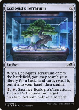 naokuroshop MTG [NEO][246][茶][C][EN][生態学者のテラリウム/Ecologist's Terrarium] NM