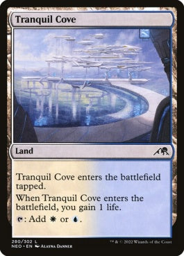 naokuroshop MTG [NEO][280][土地][C][EN][平穏な入り江/Tranquil Cove] NM