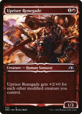 naokuroshop MTG [NEO][324][赤][U][EN][蜂起軍の無法者/Upriser Renegade]（foil） NM