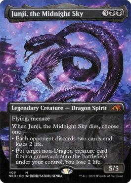 naokuroshop MTG [NEO][409][黒][M][EN][真夜中の空、殉至/Junji, the Midnight Sky]（foil） NM