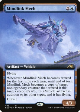 naokuroshop MTG [NEO][448][青][R][EN][精神連繋メカ/Mindlink Mech] NM