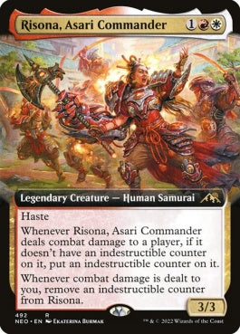 naokuroshop MTG [NEO][492][多][R][EN][浅利の司令官、理想那/Risona, Asari Commander]（foil） NM