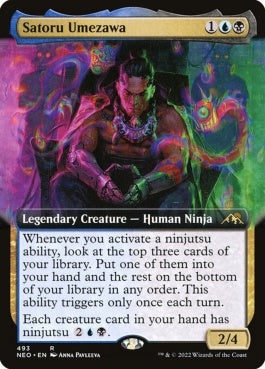 naokuroshop MTG [NEO][493][多][R][EN][梅澤悟/Satoru Umezawa]（foil） NM